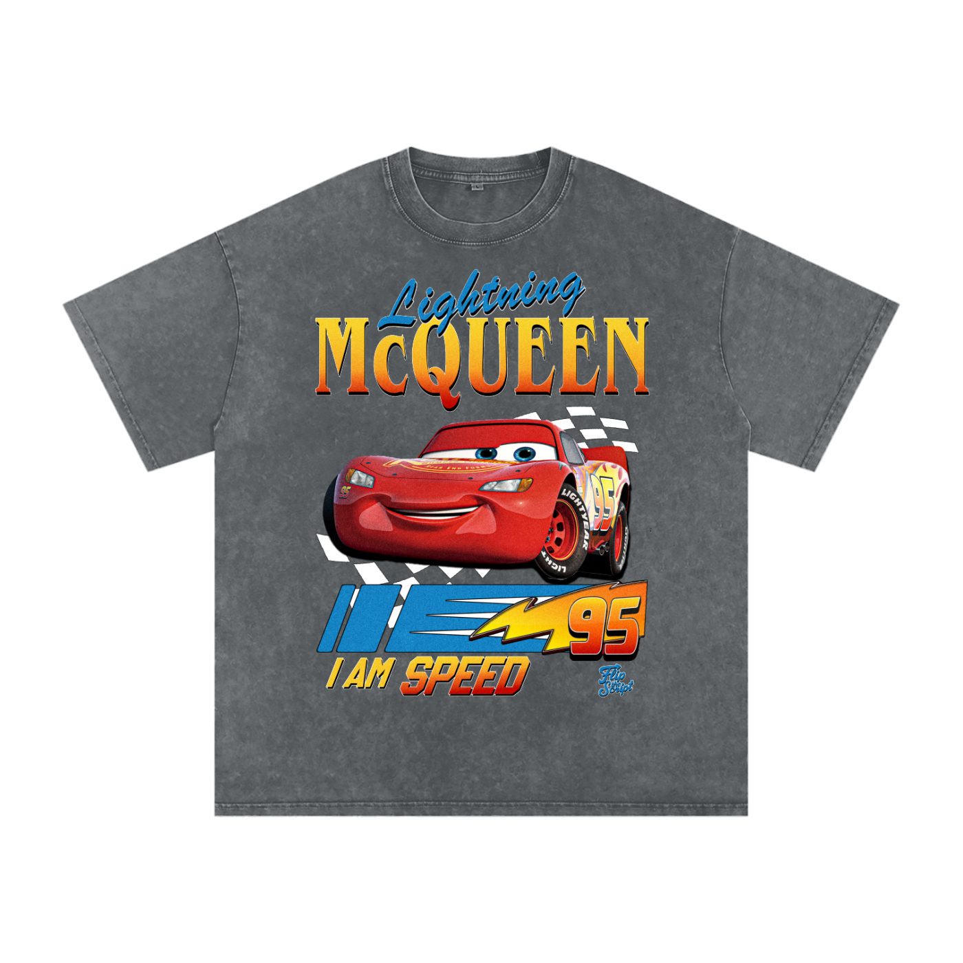 Lightning McQueen Vintage Graphic Tee