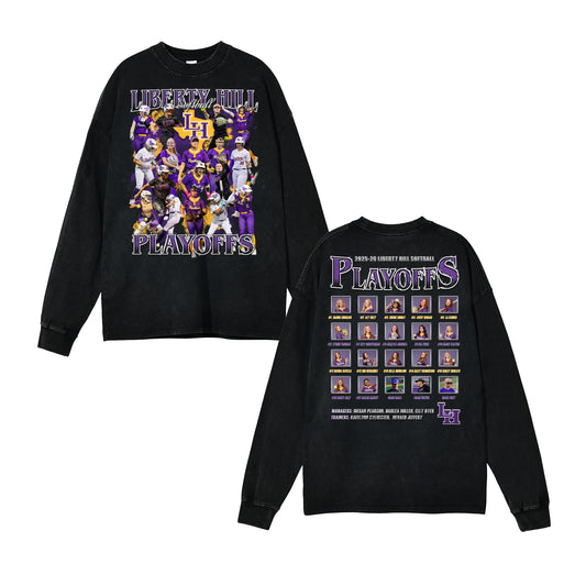 2025-26 Liberty Hill Softball Vintage Long Sleeve
