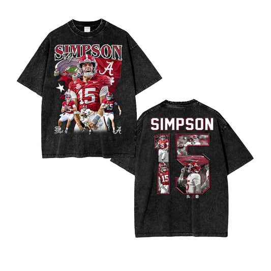 Ty Simpson Vintage Graphic Tee V2 (DOUBLE PRINT)