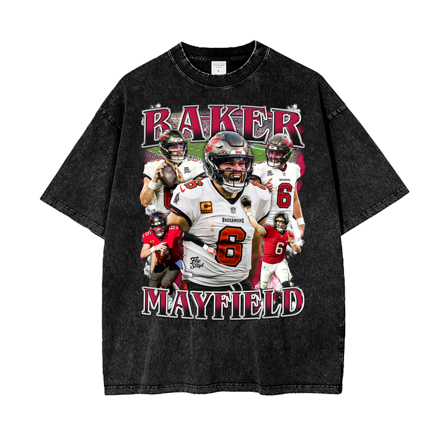 Baker Mayfield Buccaneers Vintage Graphic Tee