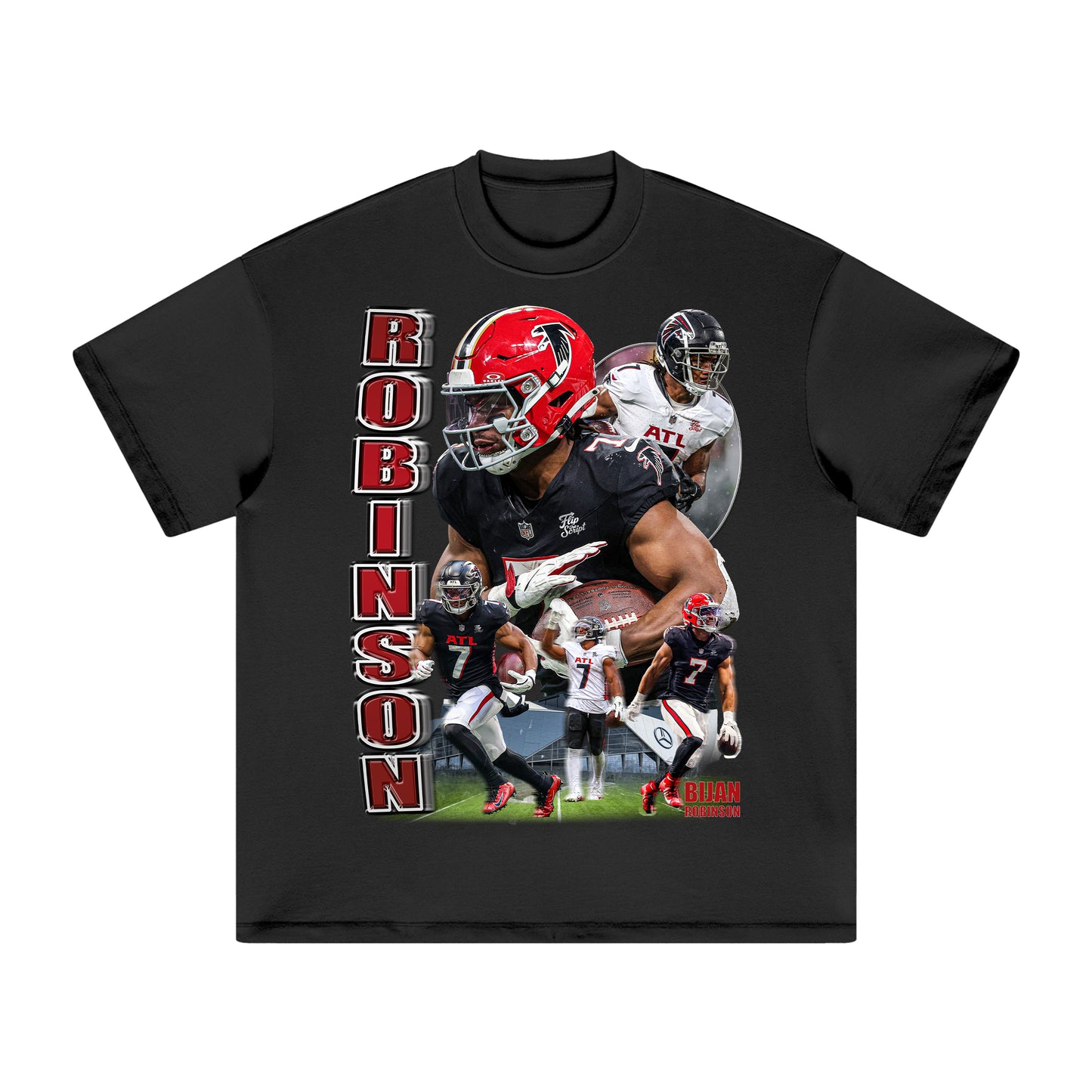 Bijan Robinson HEAVY Cotton Tee