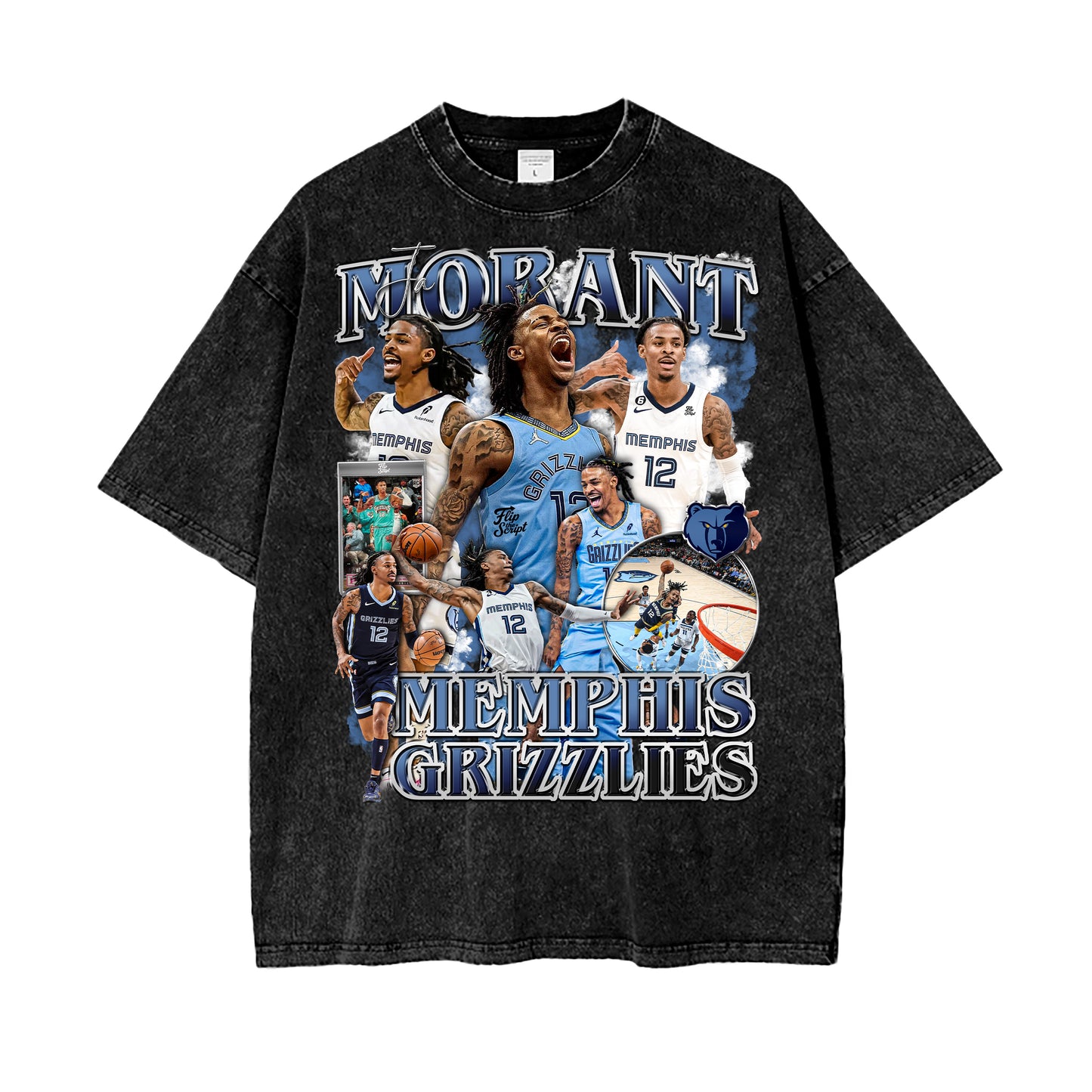 Ja Morant Vintage Graphic Tee