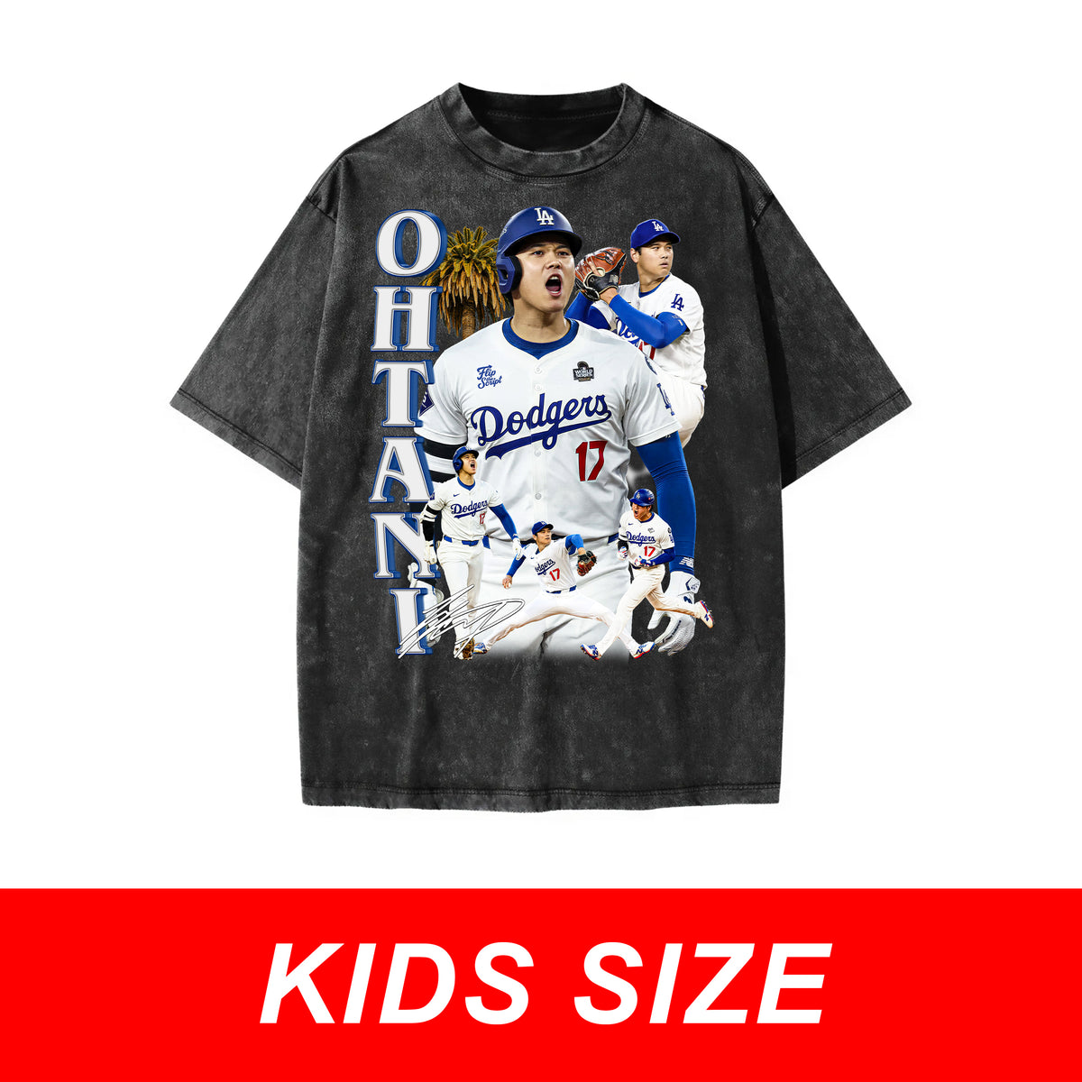 KIDS Shohei Ohtani Vintage Graphic Tee