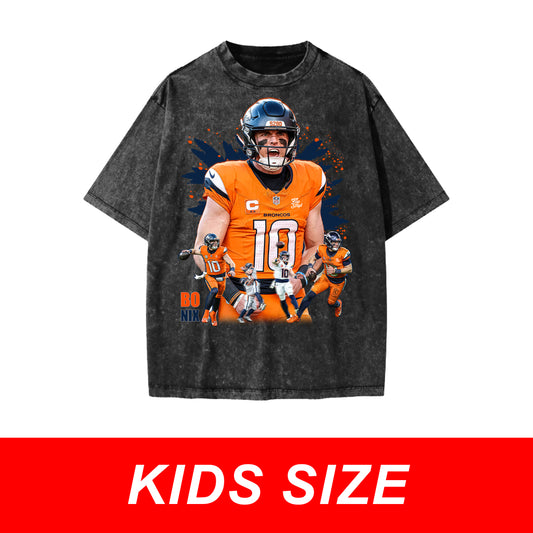 KIDS Bo Nix Vintage Graphic Tee