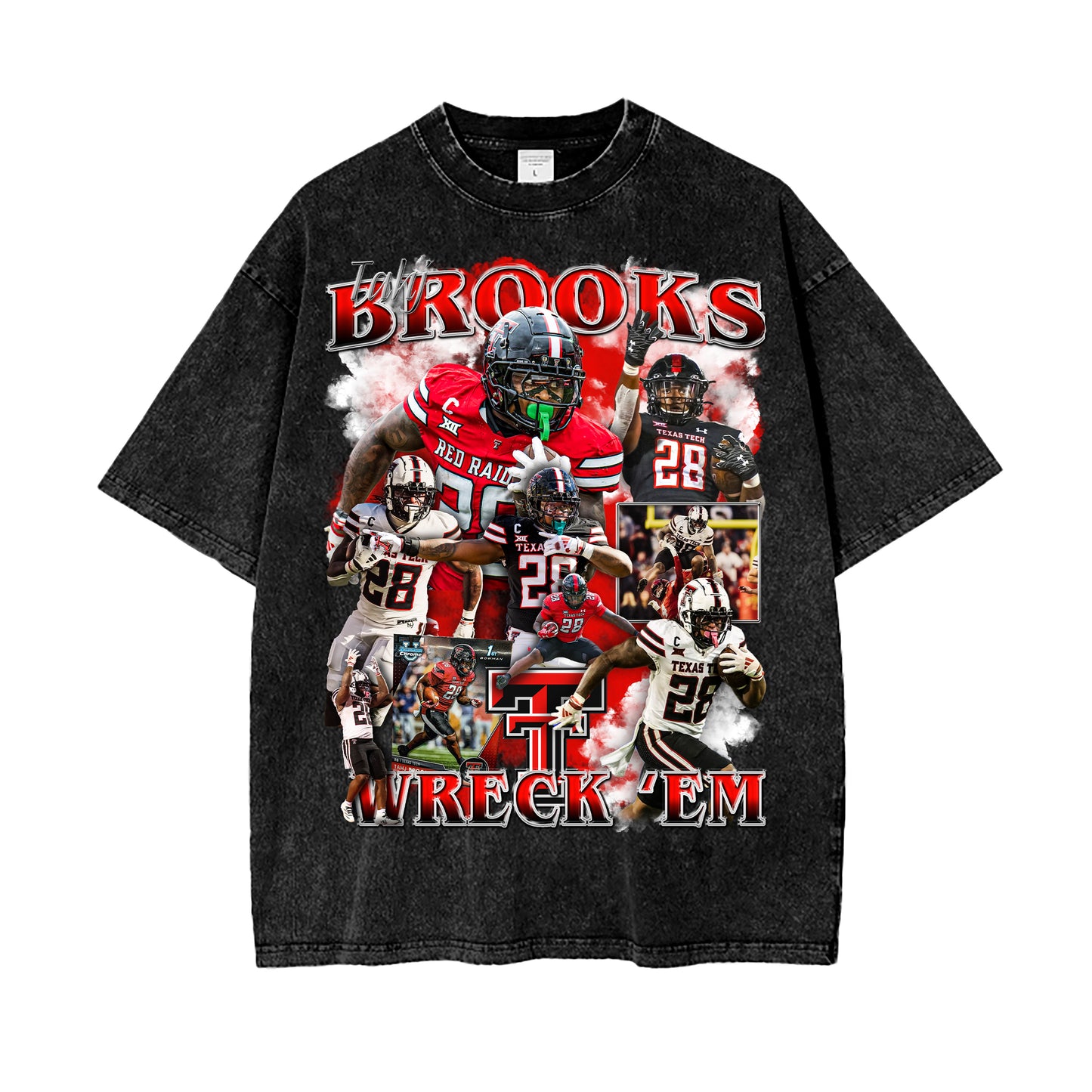 Tahj Brooks Vintage Graphic Tee