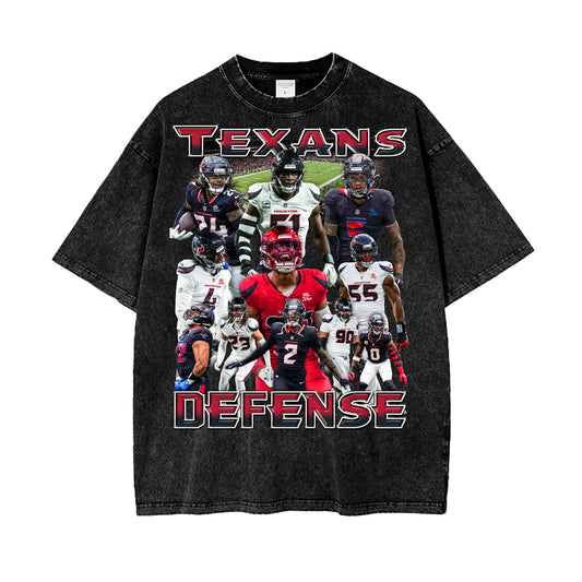 Texans Defense Vintage Graphic Tee