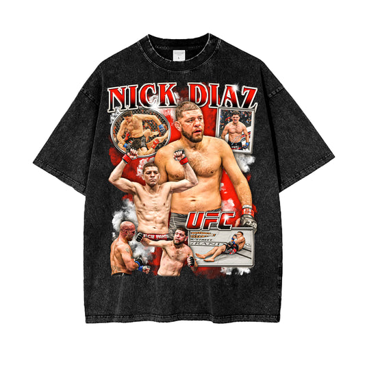 Nick Diaz Vintage Graphic Tee