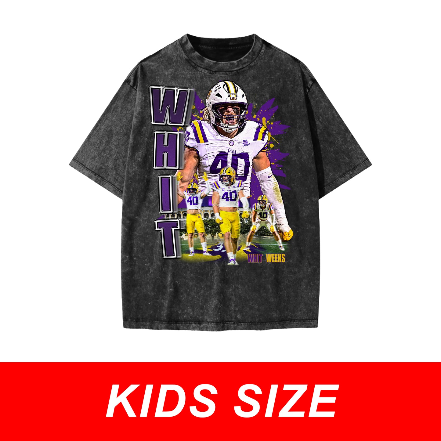KIDS Whit Weeks Vintage Graphic Tee