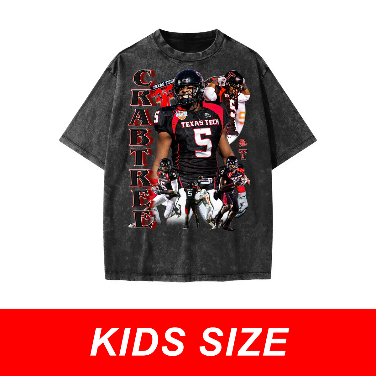 KIDS Michael Crabtree Vintage Graphic Tee