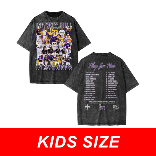 KIDS 2025-26 Liberty Hill Baseball Playoffs Graphic Tee