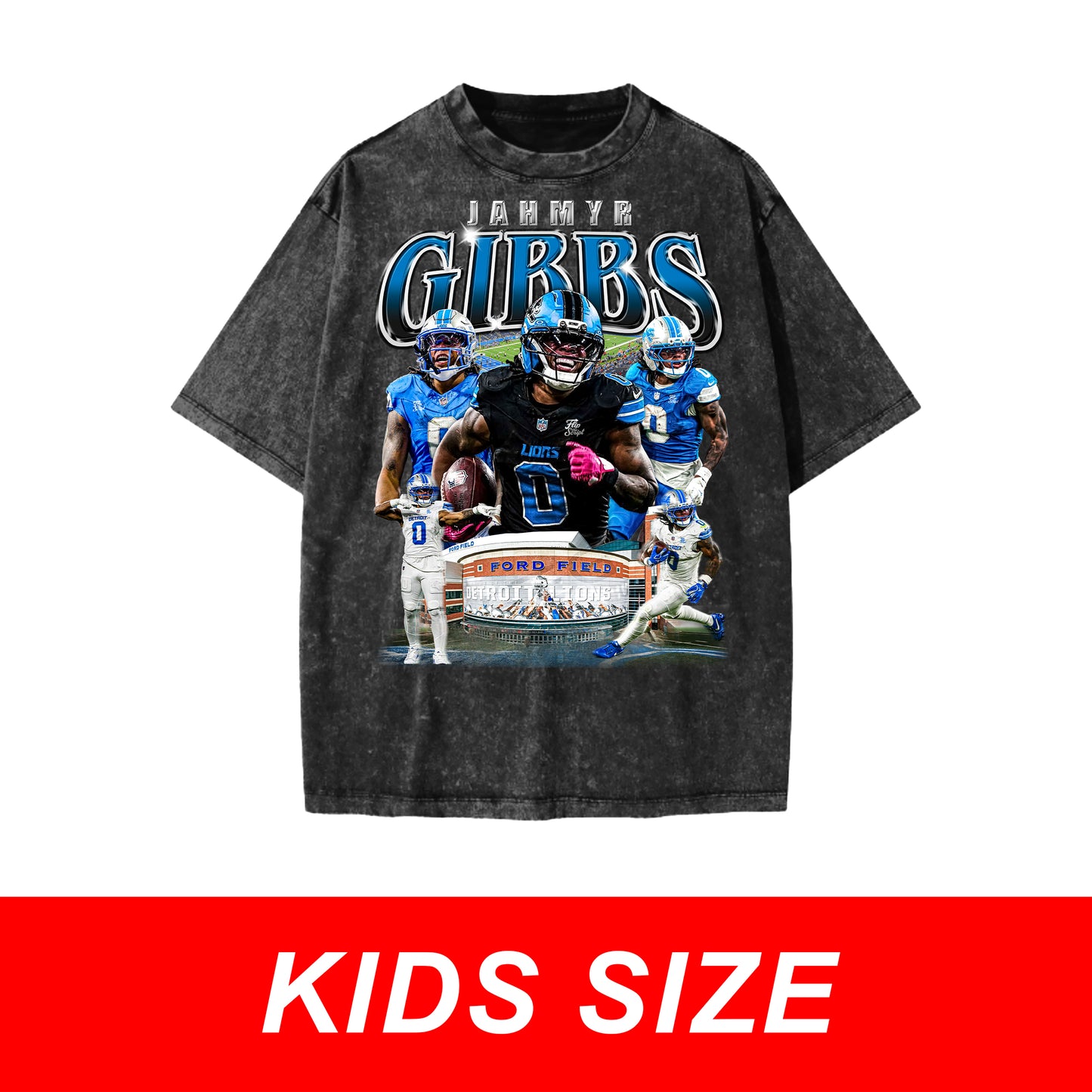 KIDS Jahmyr Gibbs Vintage Graphic Tee