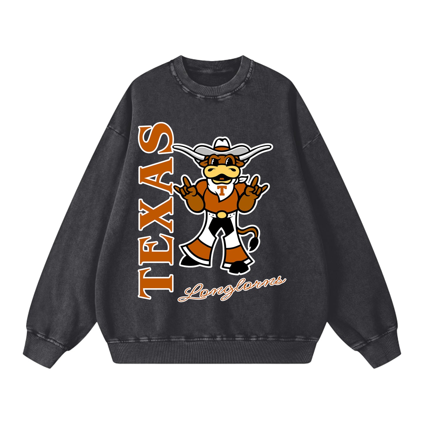 Vintage Oversized Texas Crewneck Sweatshirt