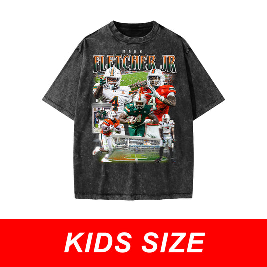 KIDS Mark Fletcher Jr Vintage Graphic Tee