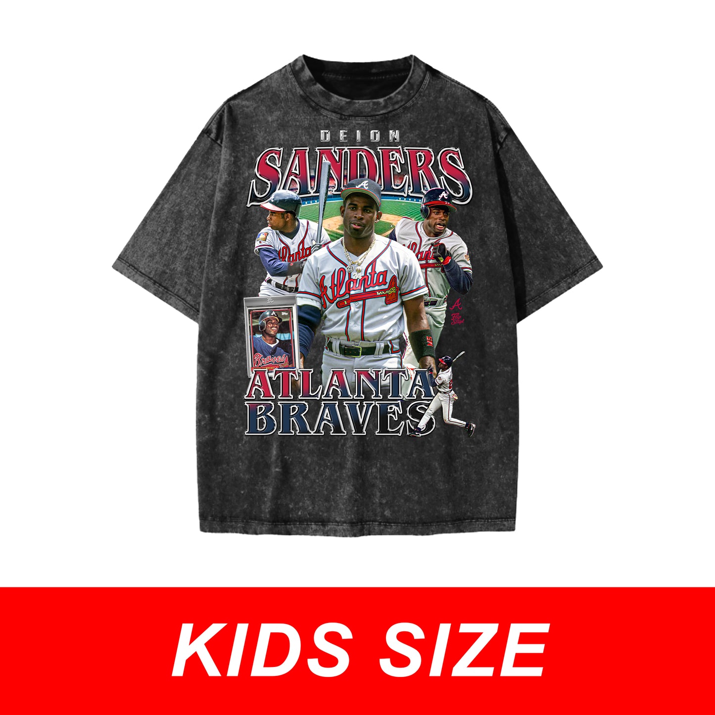 KIDS Deion Sanders Vintage Graphic Tee