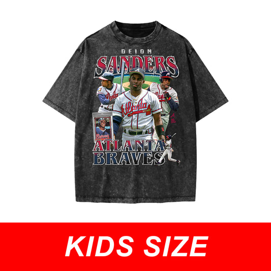 KIDS Deion Sanders Vintage Graphic Tee