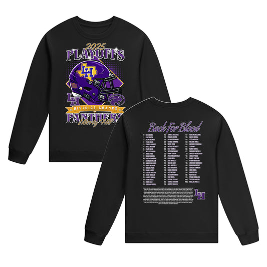 Liberty Hill Football Playoffs 2025 lightweight Cotton Pullover