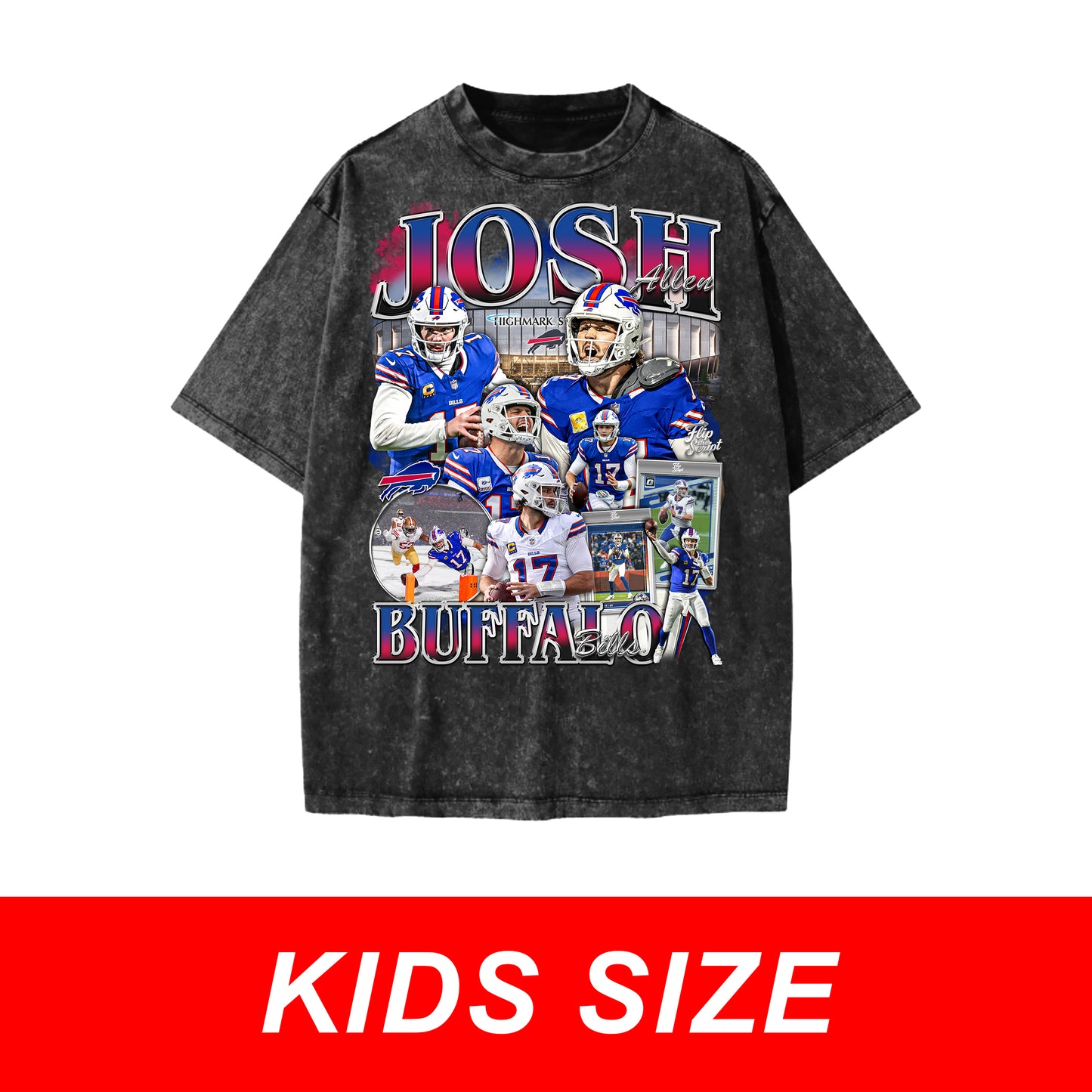 KIDS Josh Allen Vintage Graphic Tee
