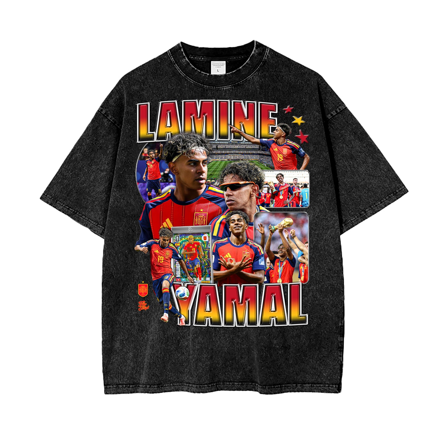 Lamine Yamal Vintage Graphic Tee