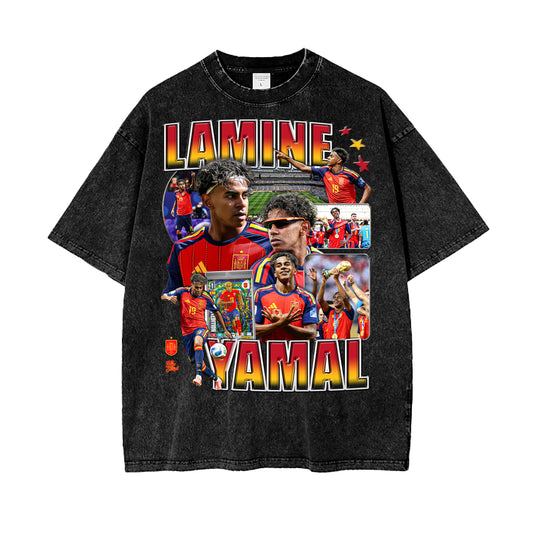 Lamine Yamal Vintage Graphic Tee