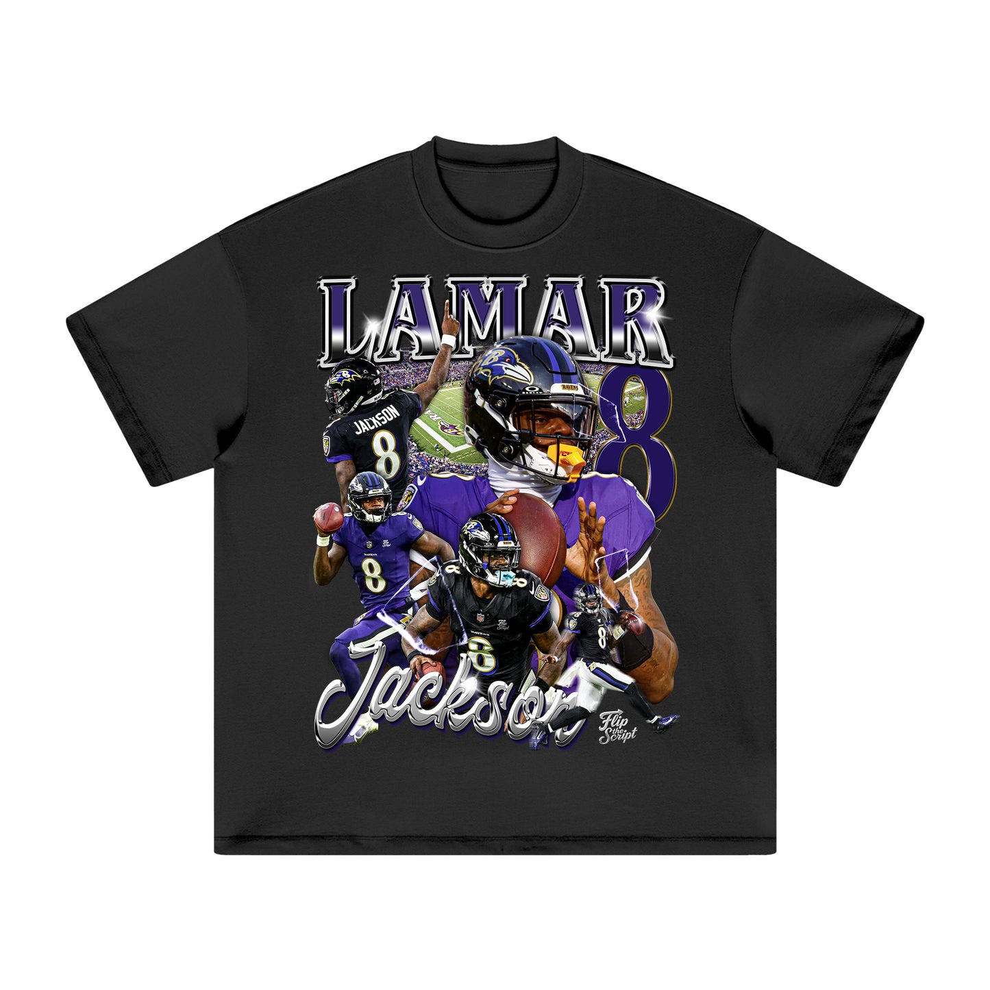 Lamar Jackson HEAVY Cotton Tee
