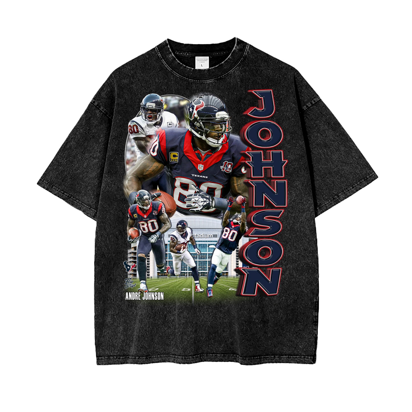 Andre Johnson Vintage Graphic Tee