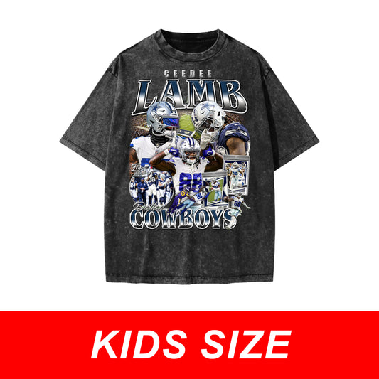 KIDS CeeDee Lamb Vintage graphic Tee