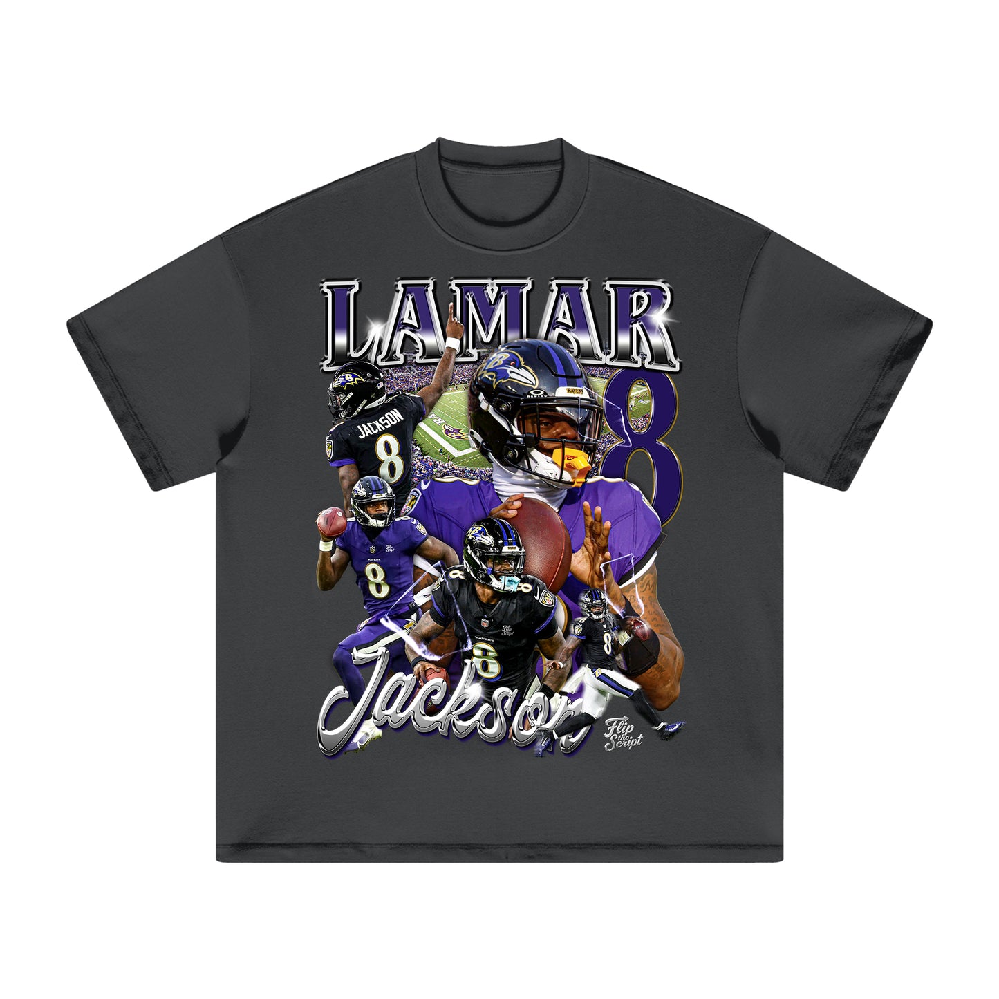 Lamar Jackson HEAVY Cotton Tee