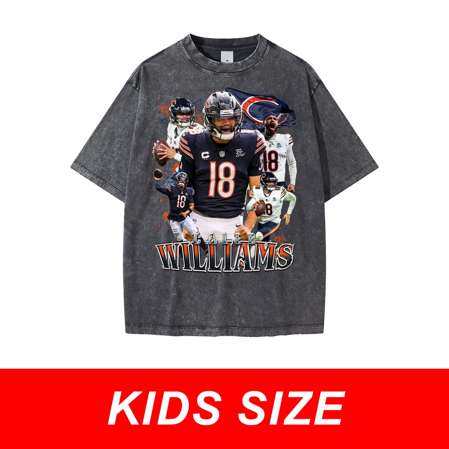 KIDS Caleb Williams Vintage Graphic Tee