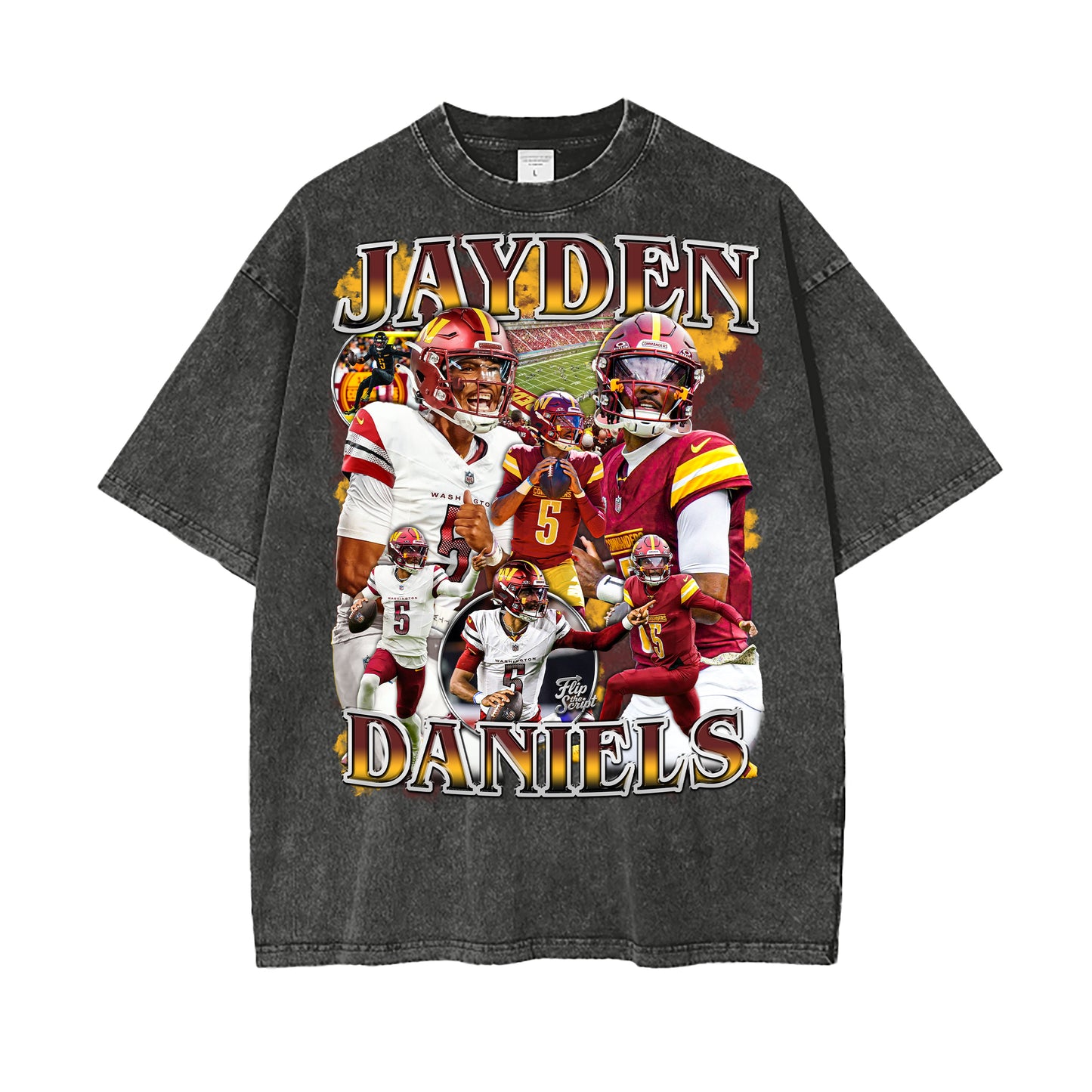 Jayden Daniels Vintage Graphic Tee