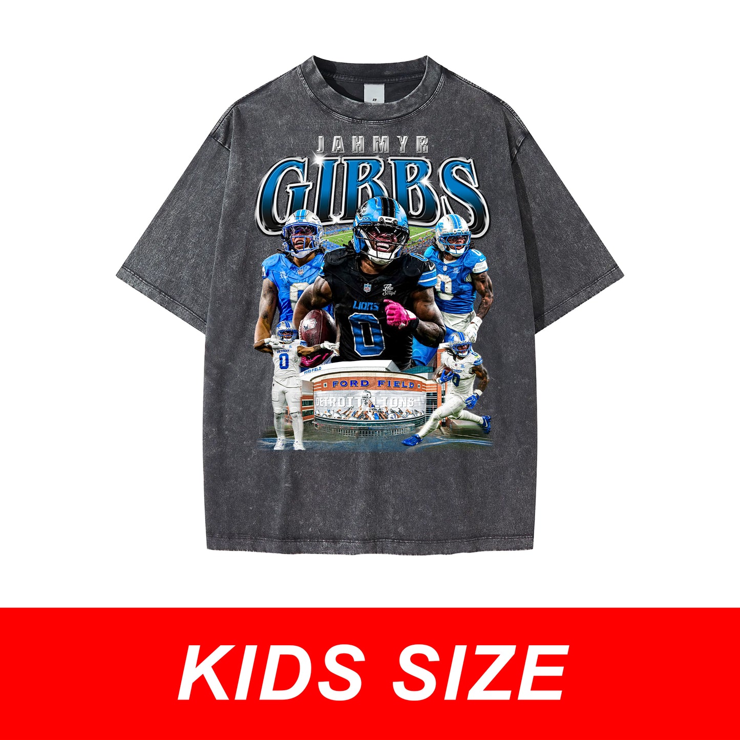 KIDS Jahmyr Gibbs Vintage Graphic Tee
