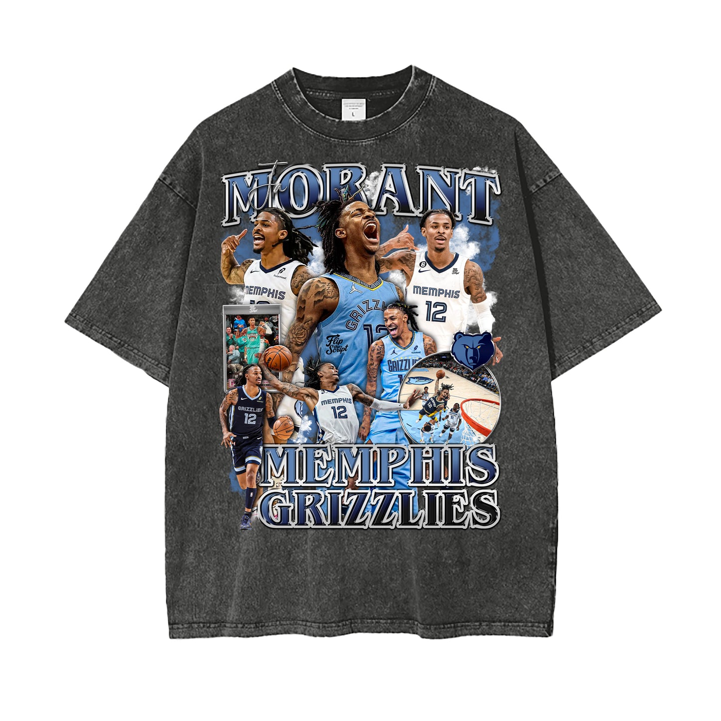 Ja Morant Vintage Graphic Tee