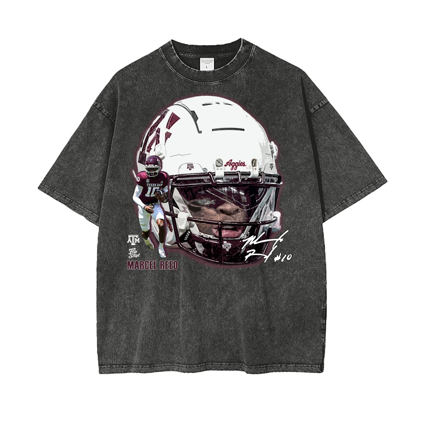 Marcel Reed Big Head Vintage Graphic Tee