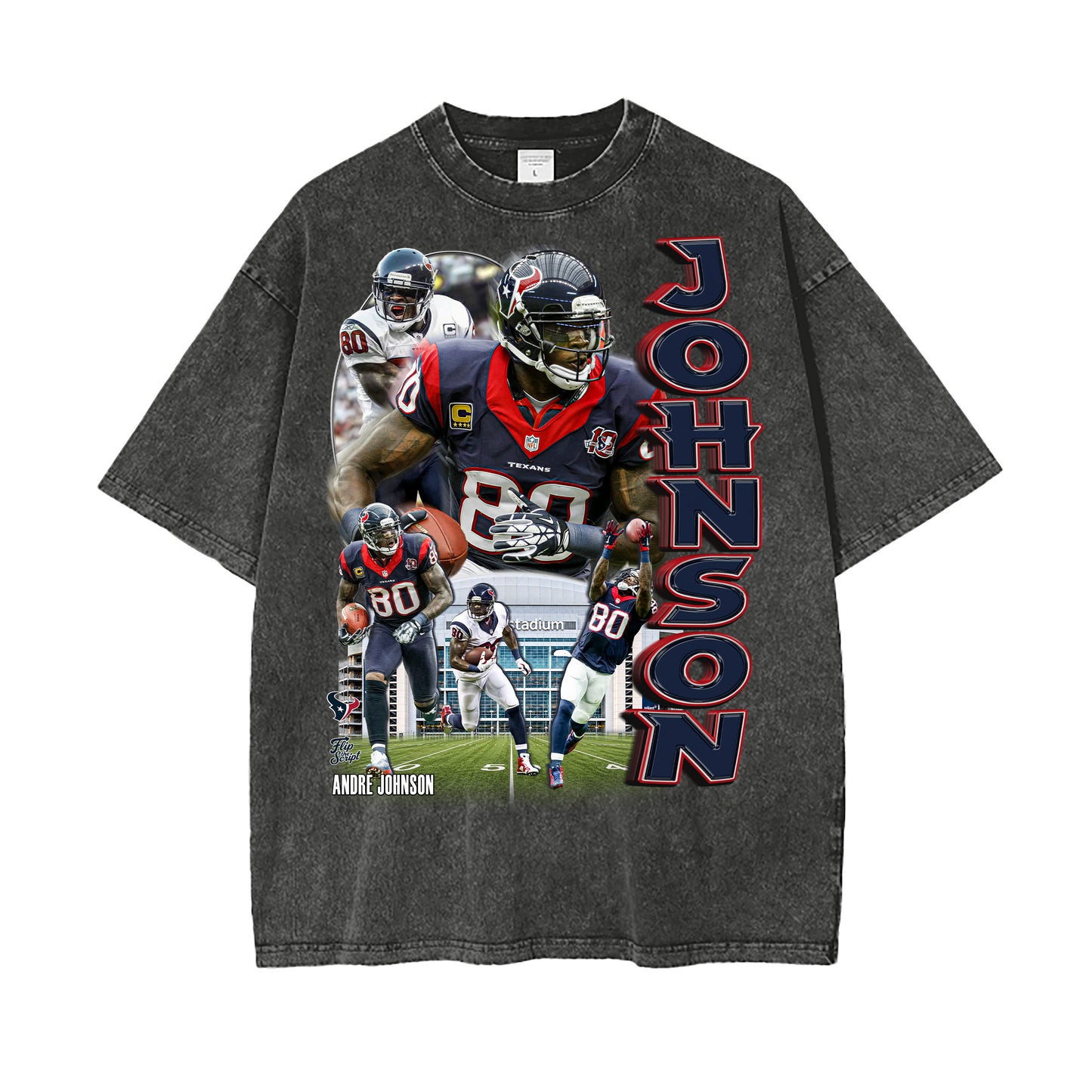 Andre Johnson Vintage Graphic Tee