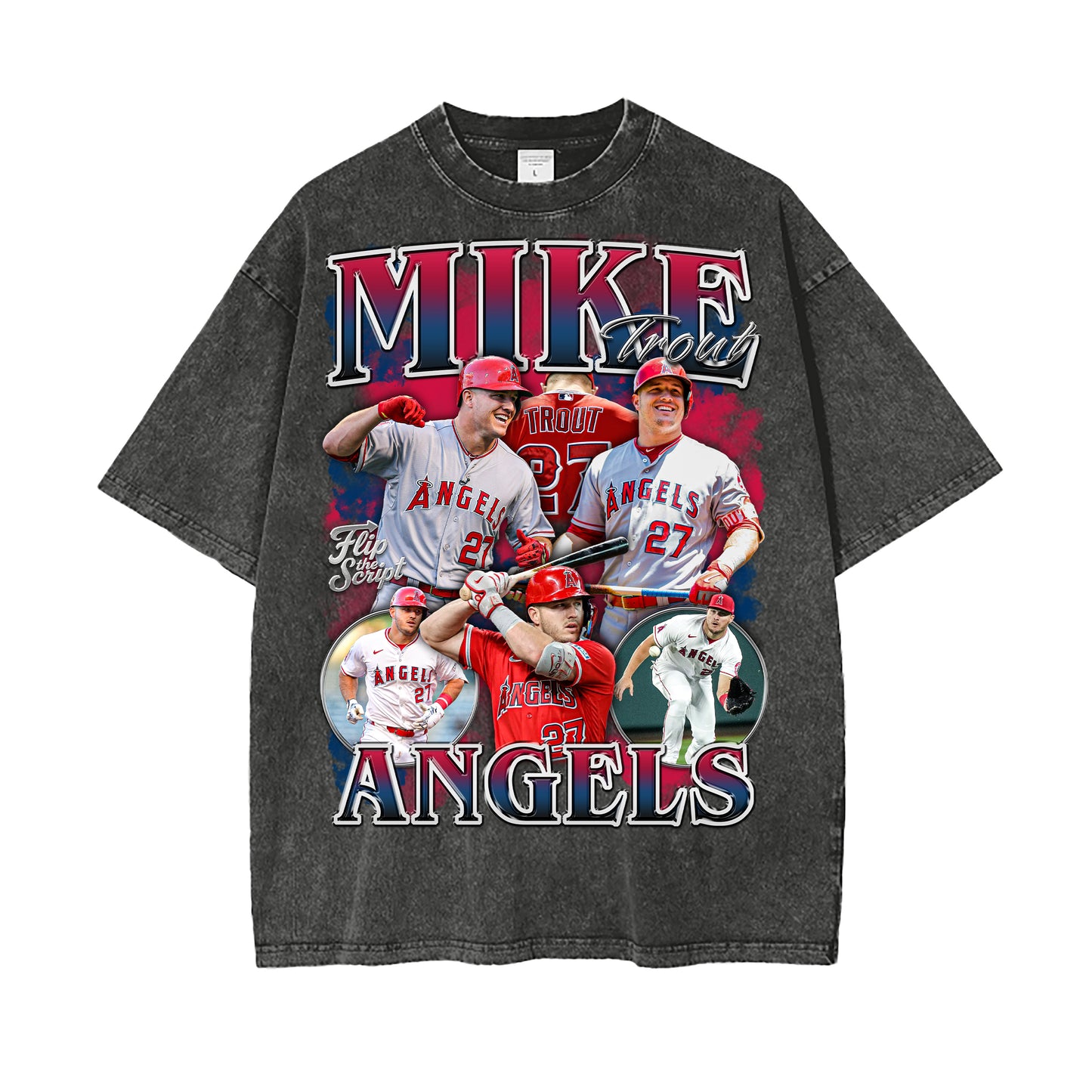 Mike Trout Vintage Graphic Tee