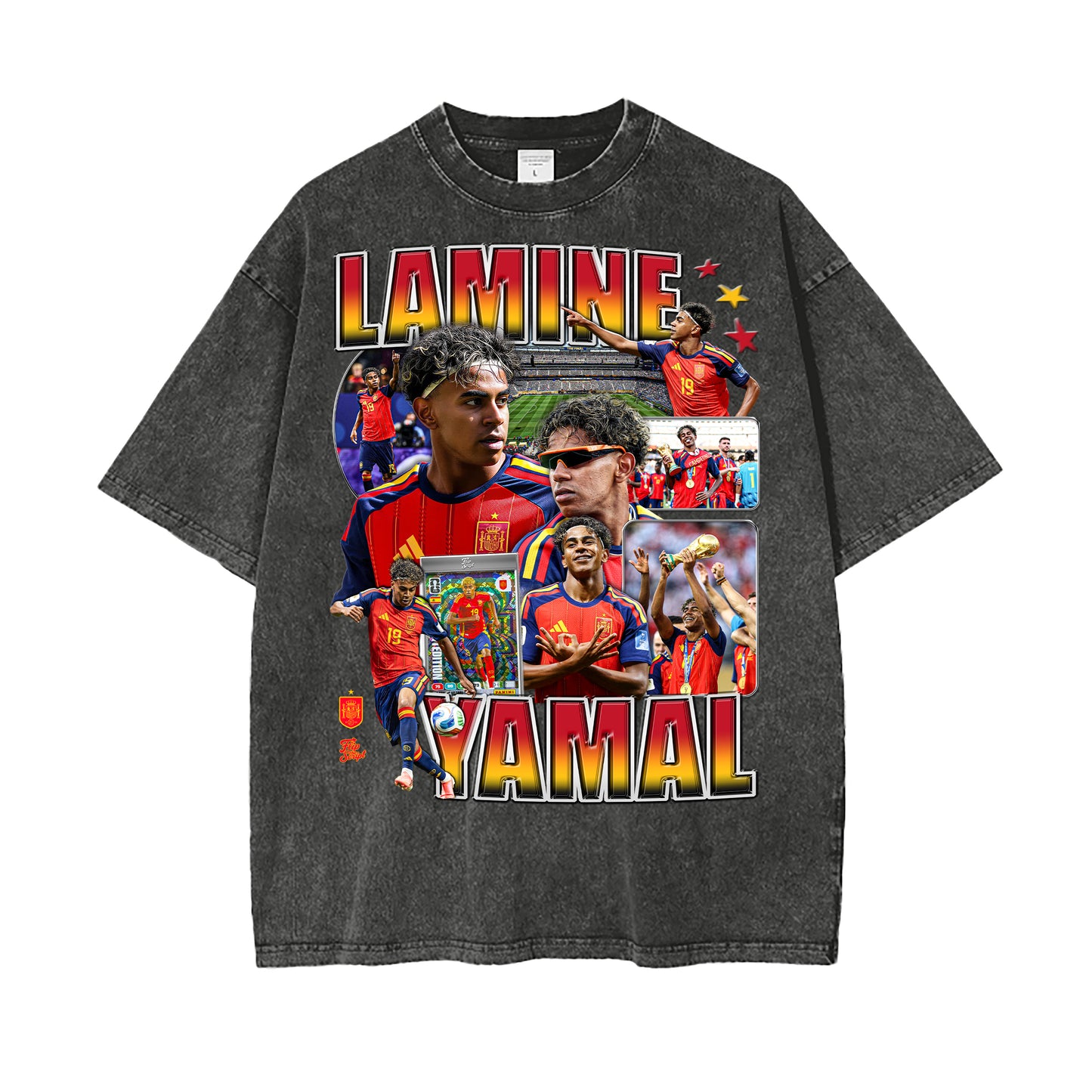 Lamine Yamal Vintage Graphic Tee