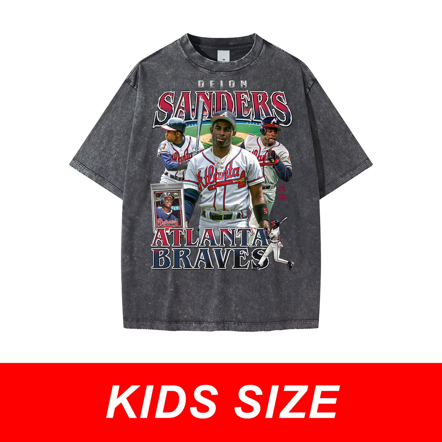 KIDS Deion Sanders Vintage Graphic Tee