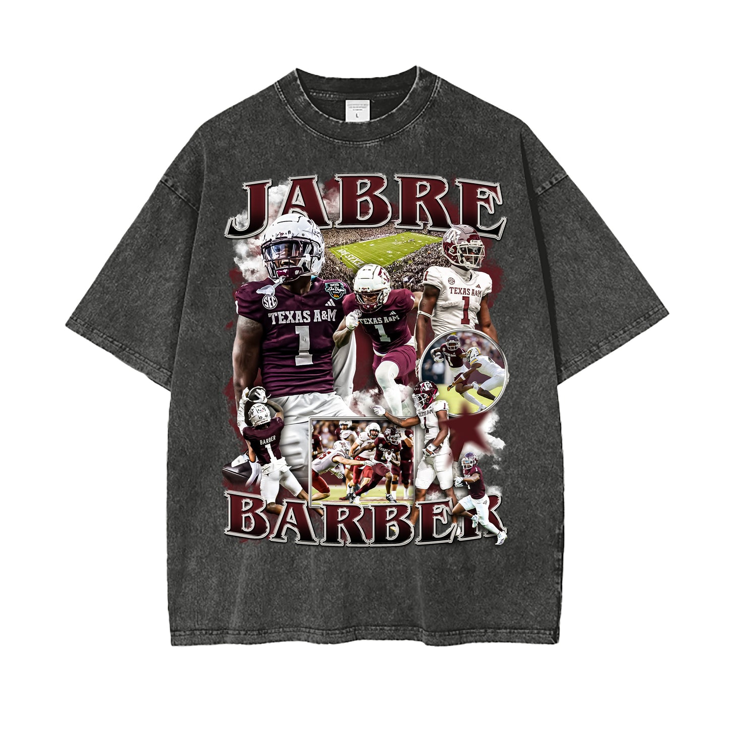 Jabre Barber Vintage Graphic Tee