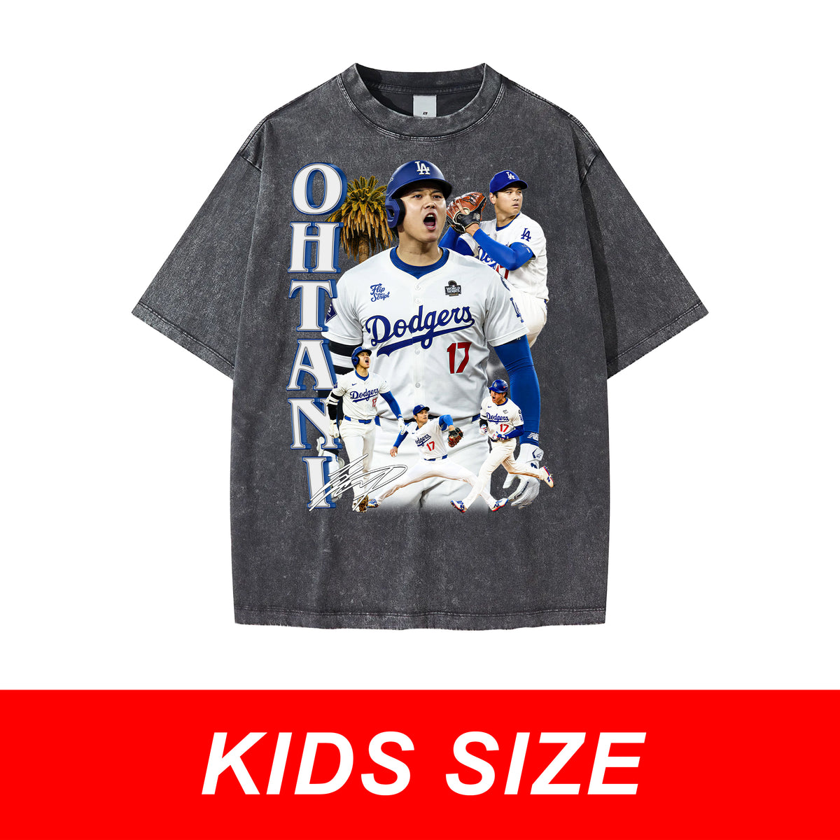 KIDS Shohei Ohtani Vintage Graphic Tee