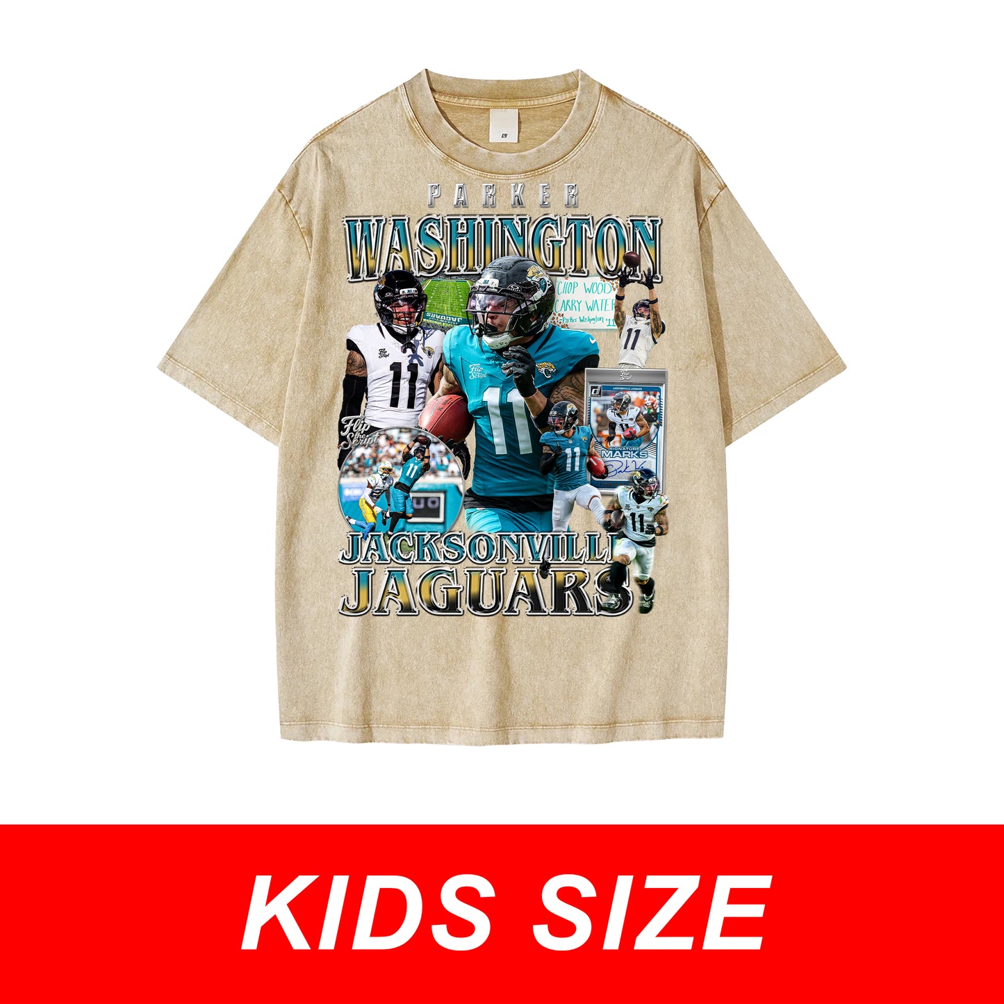 KIDS Parker Washington Vintage Graphic Tee