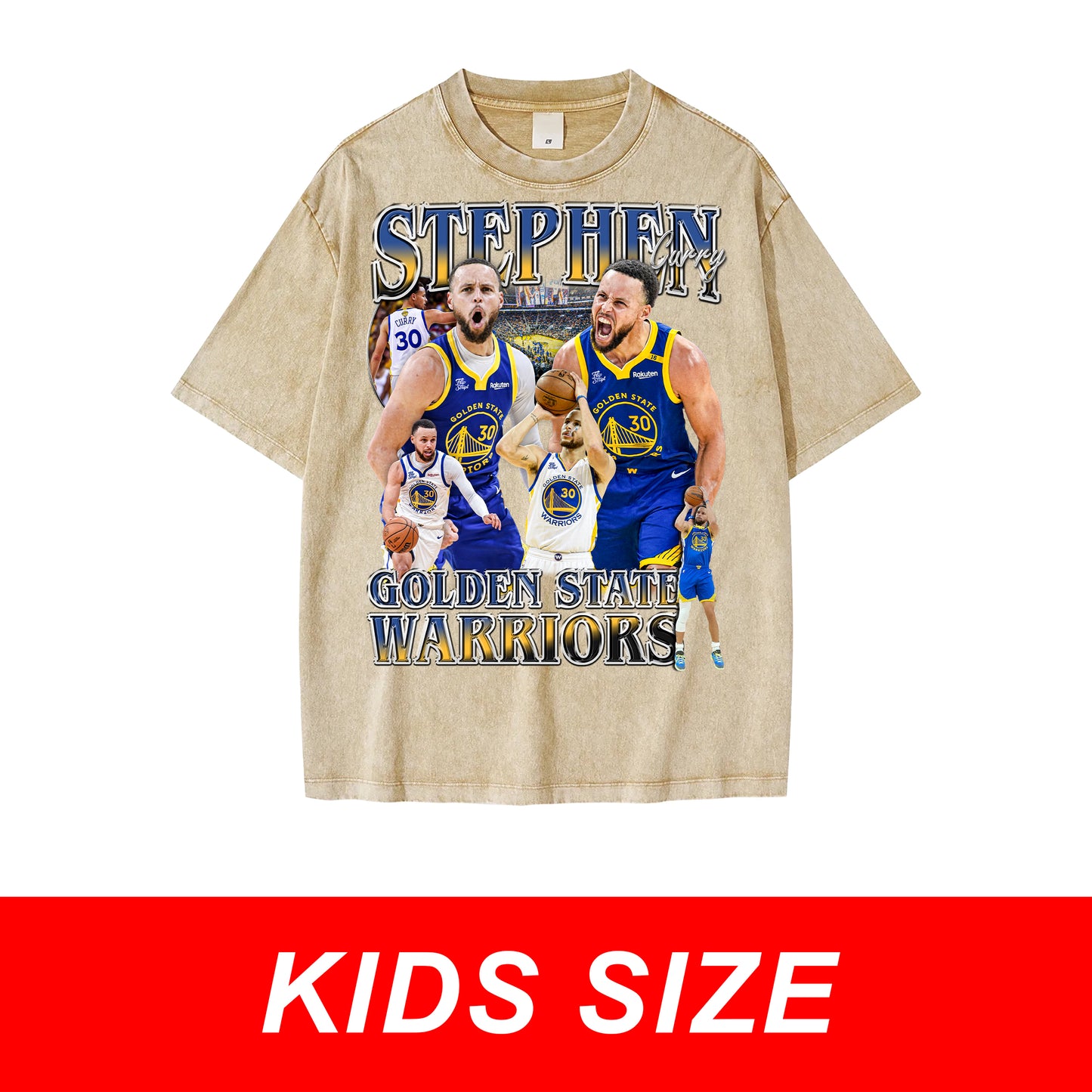 KIDS Stephen Curry Vintage Graphic Tee