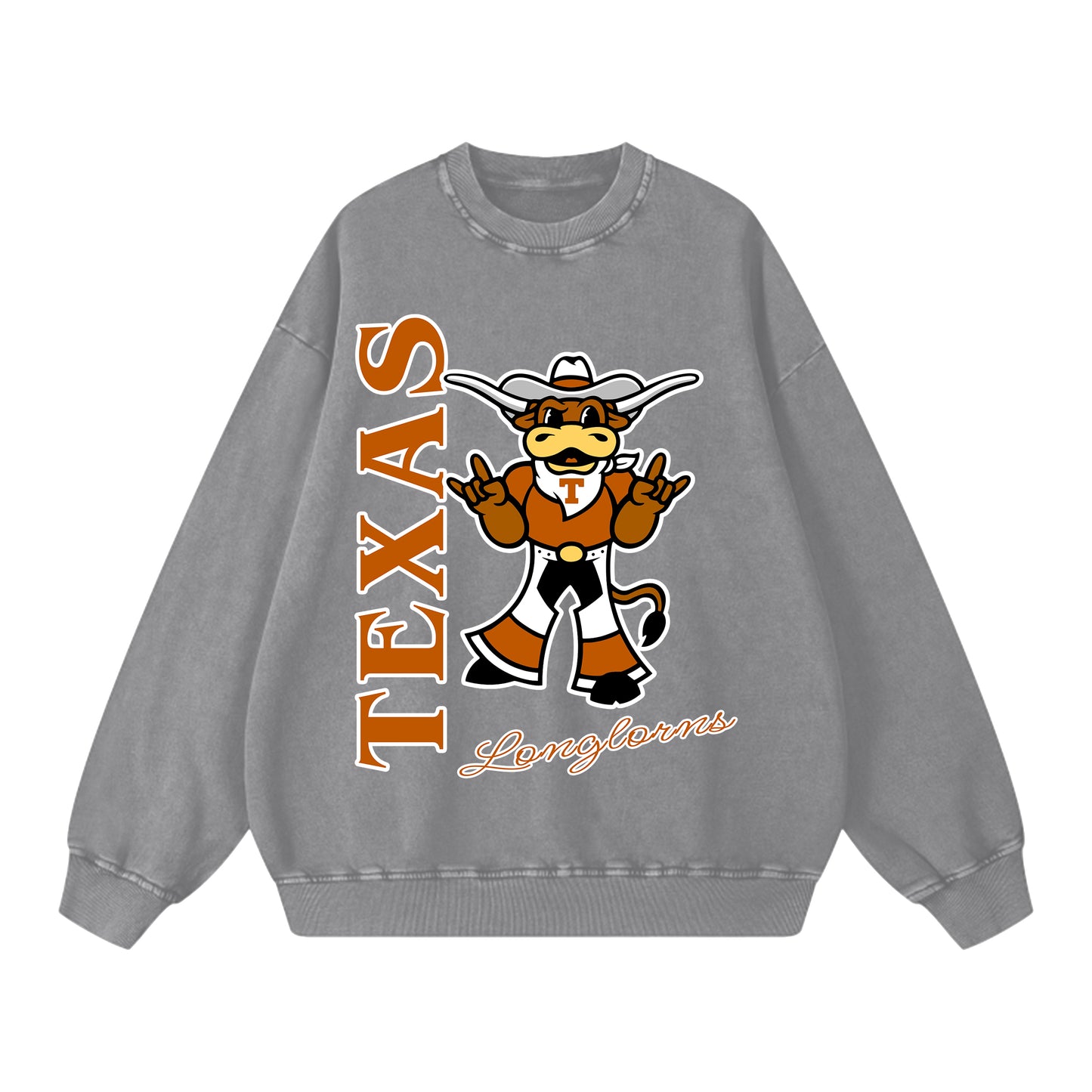 Vintage Oversized Texas Crewneck Sweatshirt