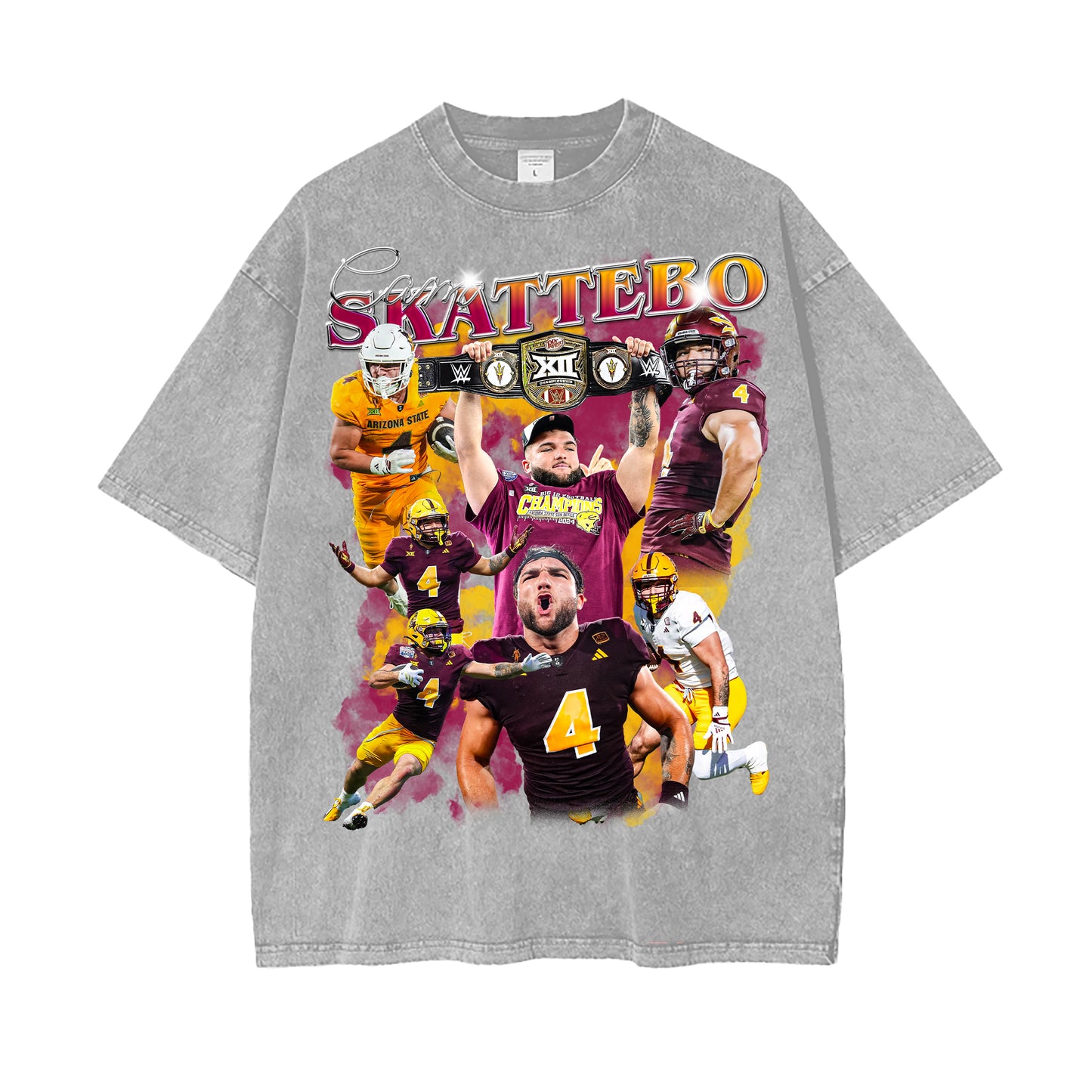 Cam Skattebo Vintage Graphic Tee V1