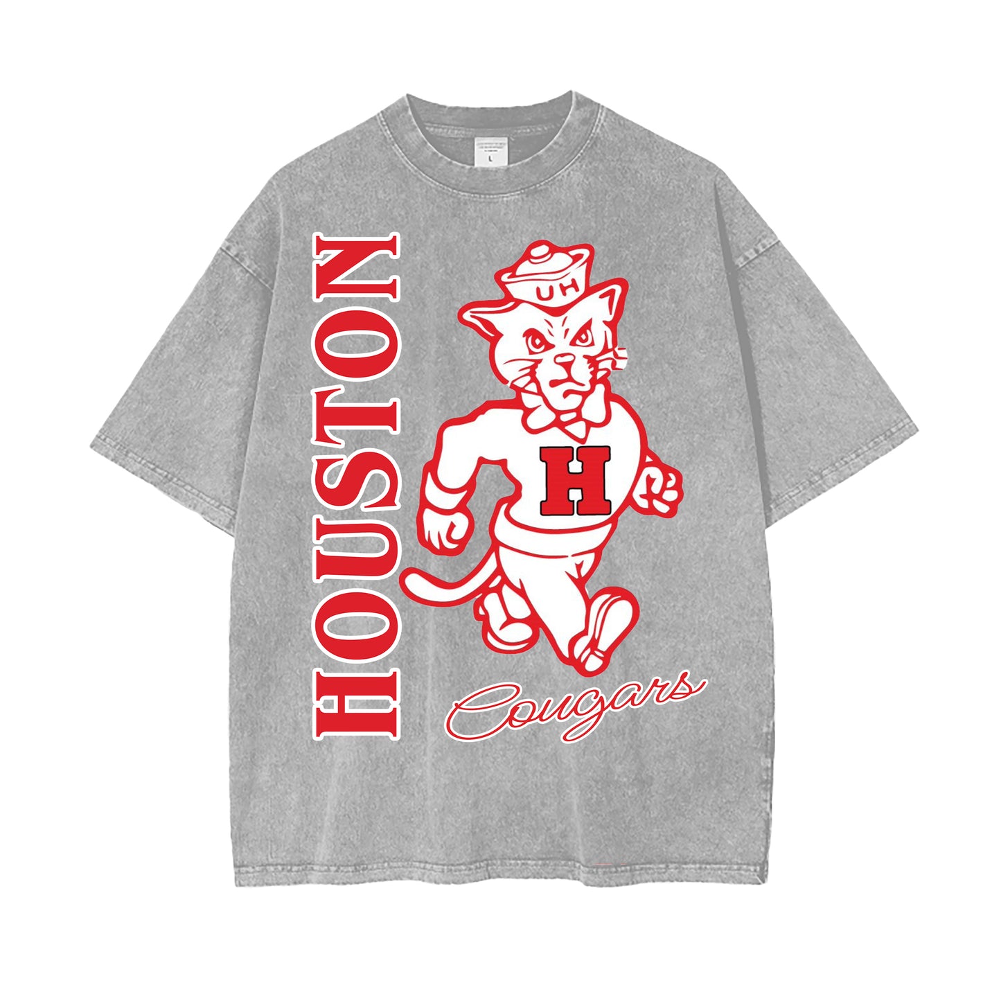 Houston Cougars Vintage Graphic Tee