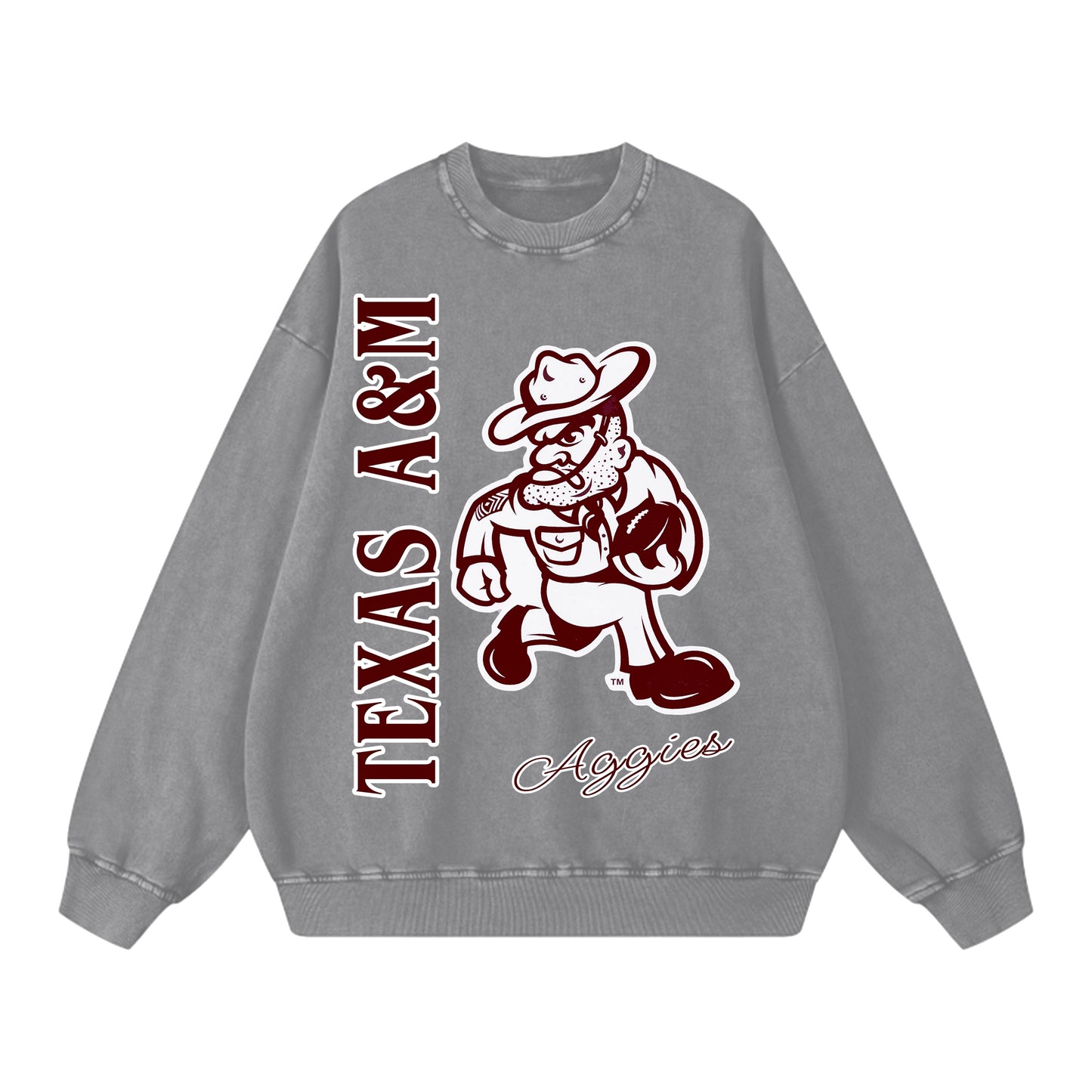 Vintage Oversized Texas A&M crewneck sweatshirt