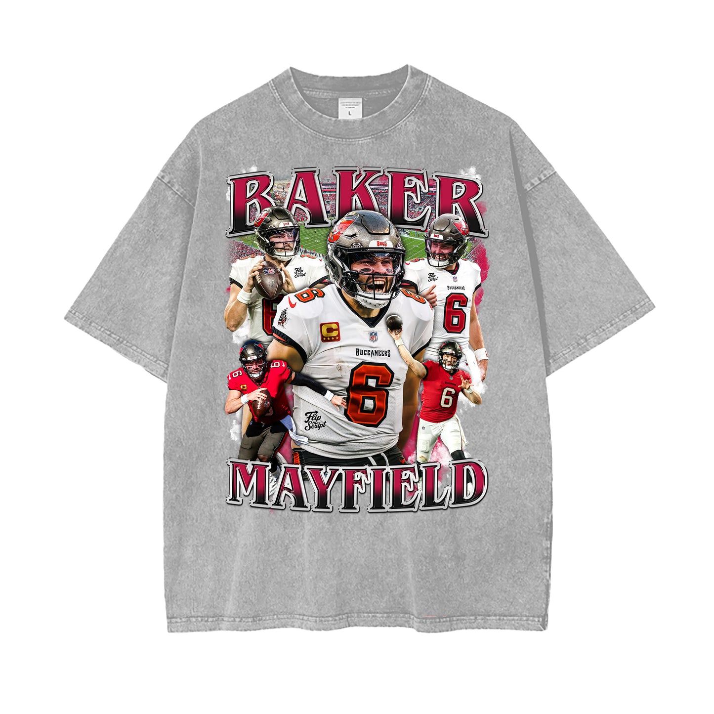 Baker Mayfield Buccaneers Vintage Graphic Tee