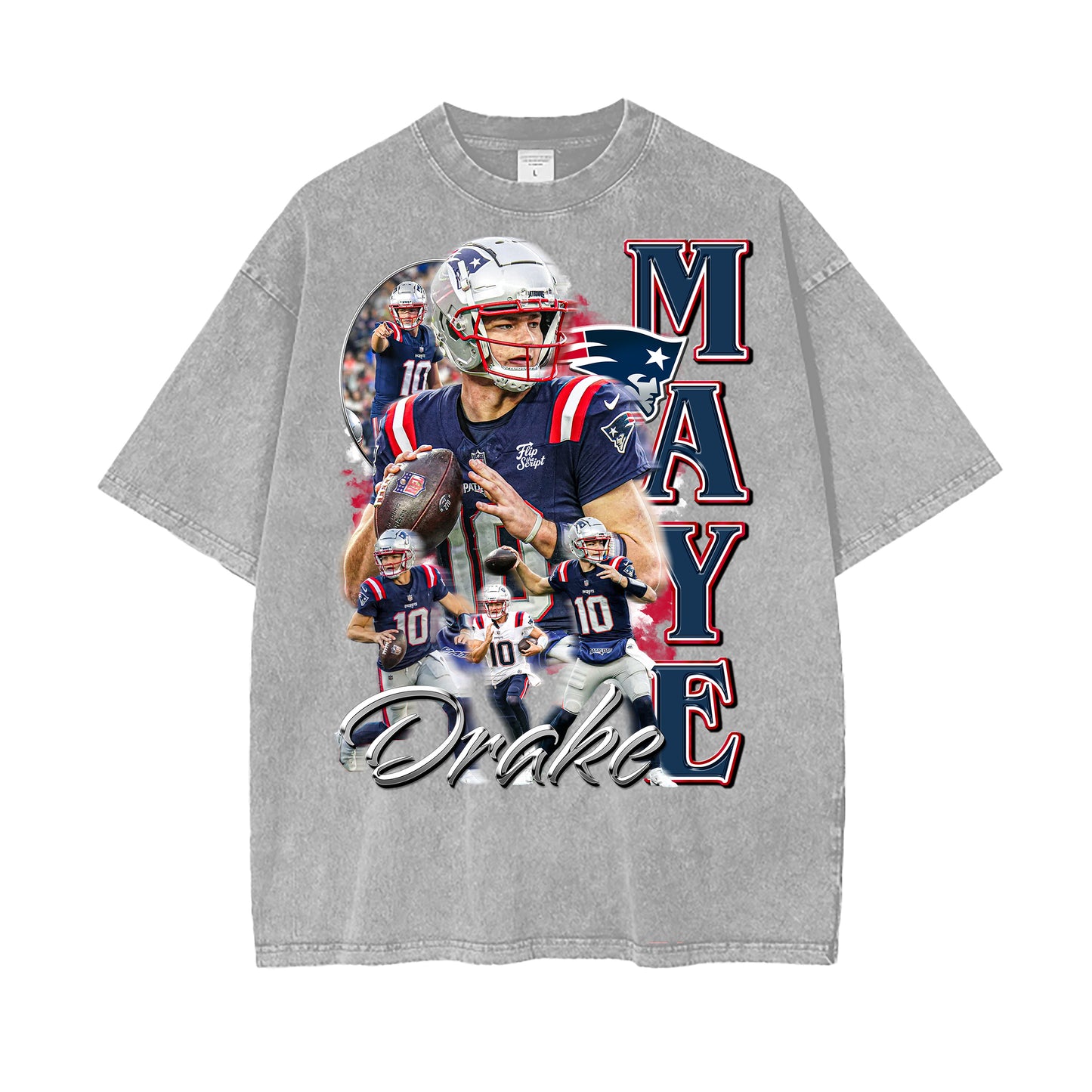 Drake Maye Vintage Graphic Tee