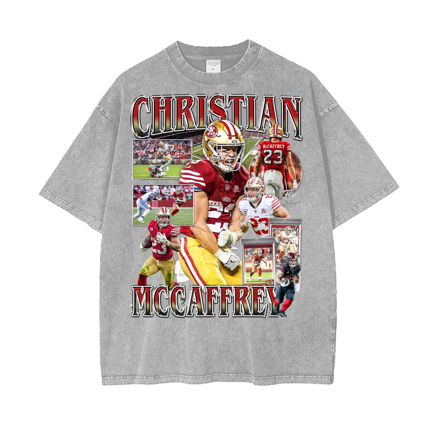 Christian McCaffrey Vintage Graphic Tee