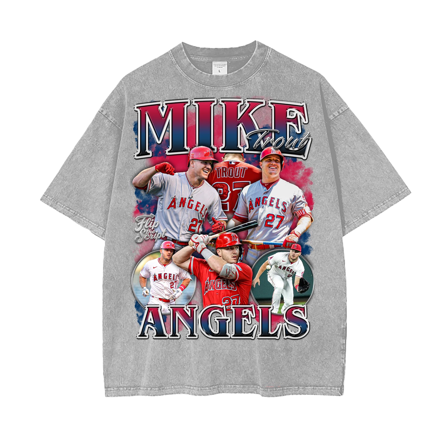 Mike Trout Vintage Graphic Tee