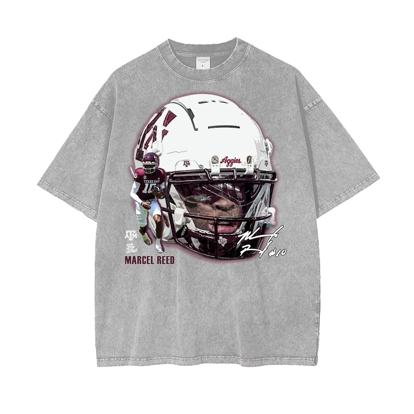 Marcel Reed Big Head Vintage Graphic Tee