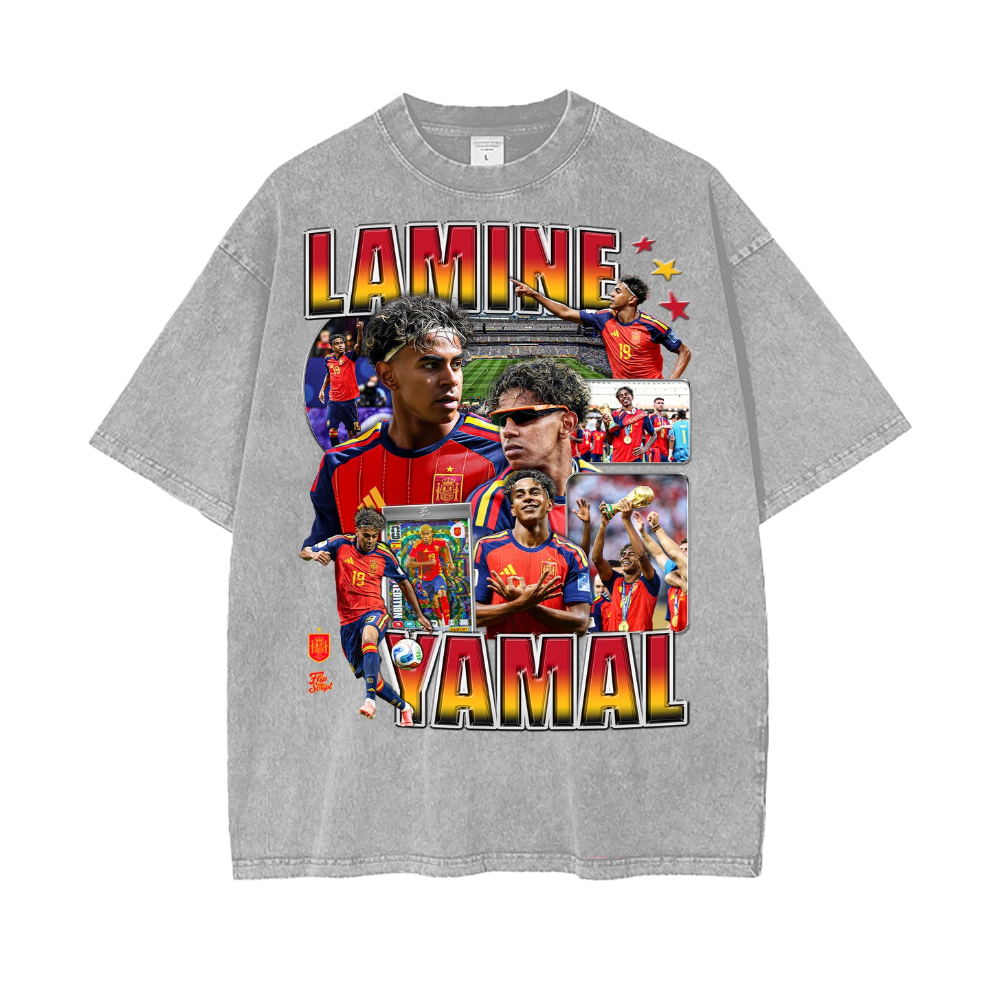 Lamine Yamal Vintage Graphic Tee